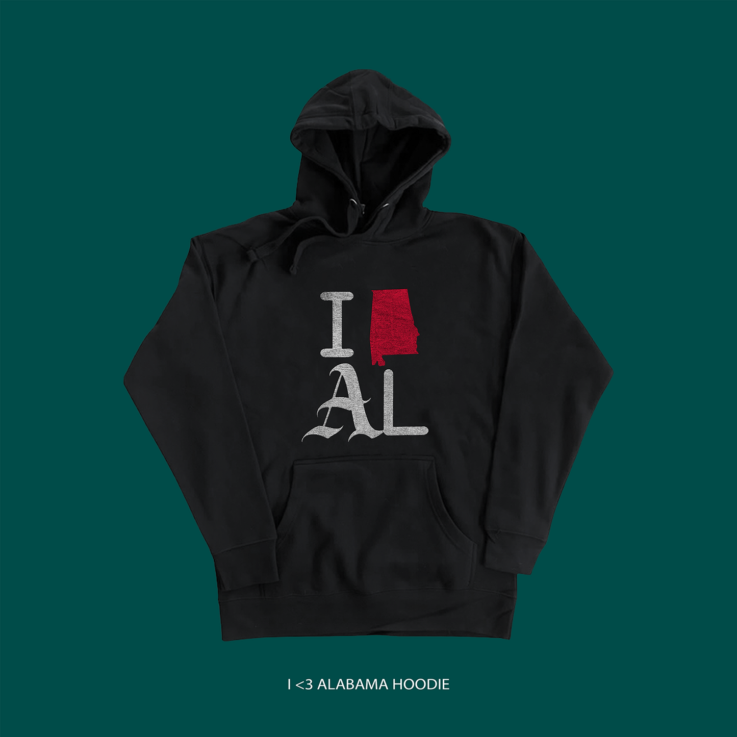 I <3 ALABAMA HOODIE