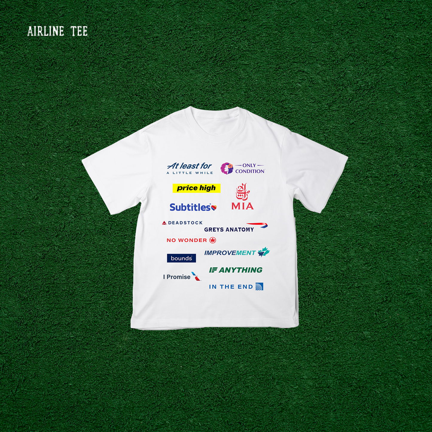 AIRLINE TEE (if anything)