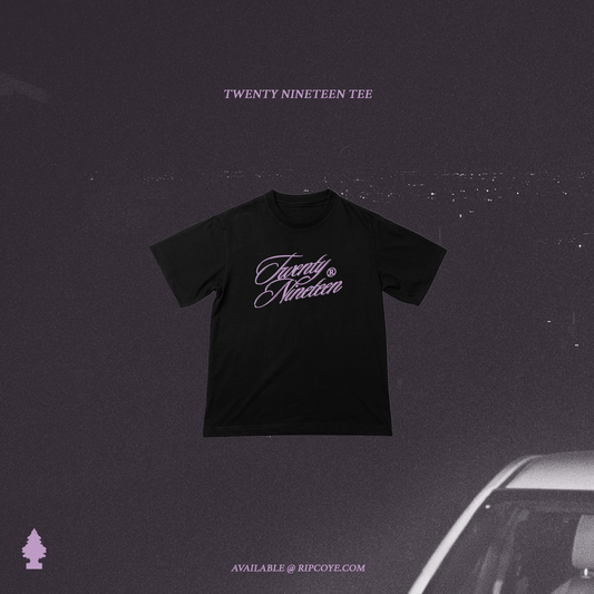 twenty nineteen tee (black)