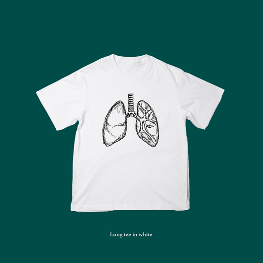 WHITE LUNG TEE (2025)