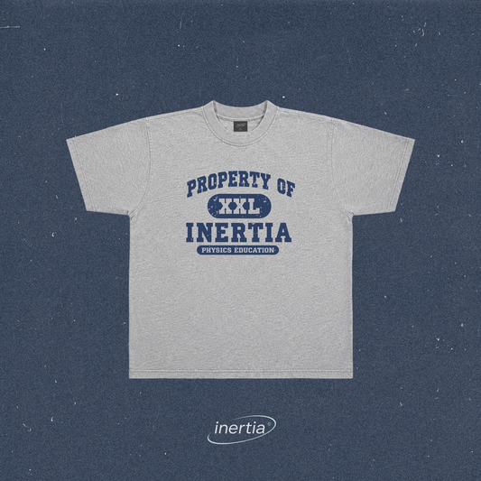 PROPERTY OF INERTIA TEE (grey)